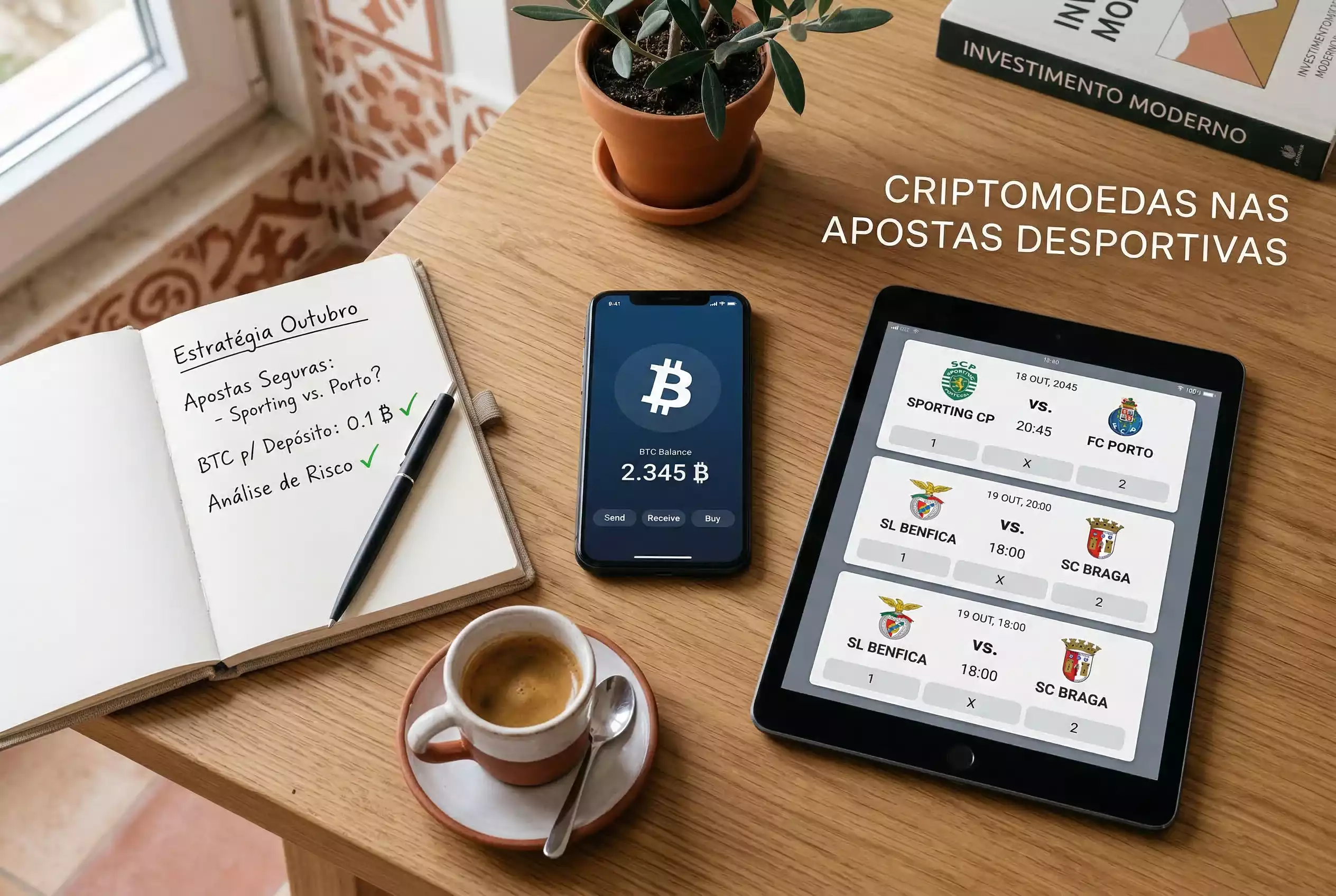Bitcoin e criptomoedas para apostas desportivas online